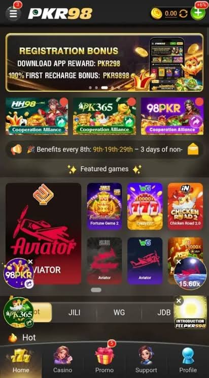 pkr98 game interface